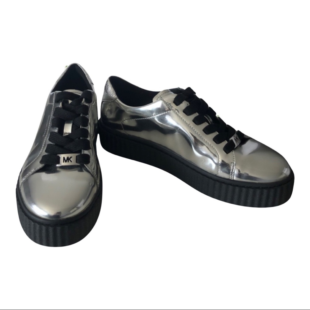 MICHAEL KORS Trevor - Mirror Metallic Sneakers